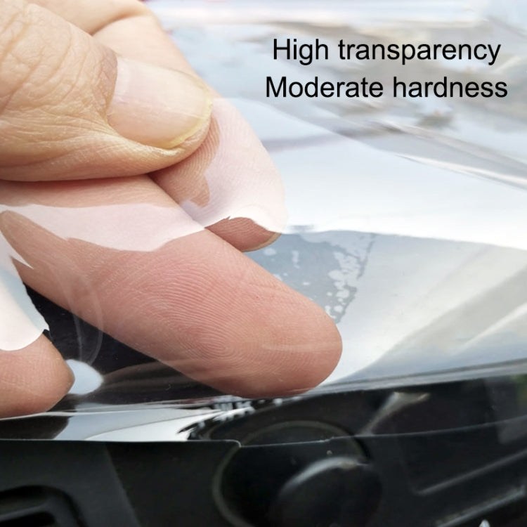 Car Quarantine Transparent Anti-spray Shield Anti-Saliva Protective Film, Driver Seat Universal by buy2fix