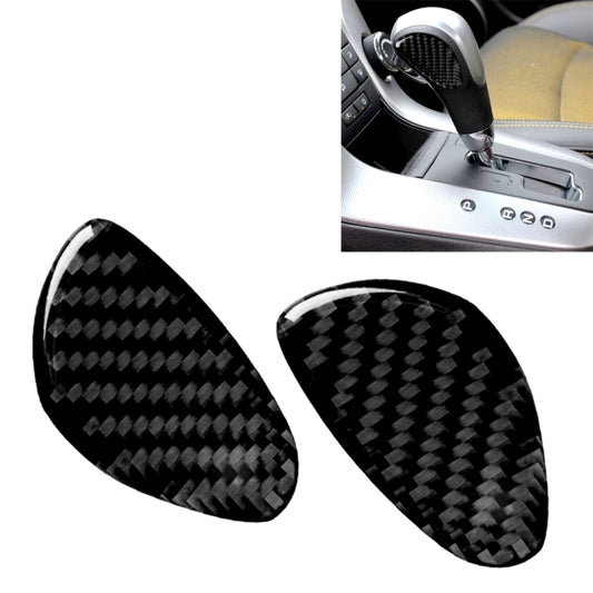 Car Carbon Fiber Center Control Gear Shift Panel Decorative Sticker for Chevrolet Cruze 2009-2015, Left and Right Drive Universal by buy2fix