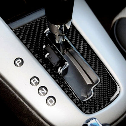 Car Carbon Fiber Center Control Gear Shift Position Panel Decorative Sticker for Chevrolet Cruze 2009-2015, Left and Right Drive Universal by buy2fix