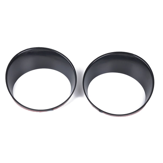 Car Mesh Grille Grill Insert + Headlight Turn Light Cover Trim for Jeep Wrangler JL 2018-2019(Black) by buy2fix