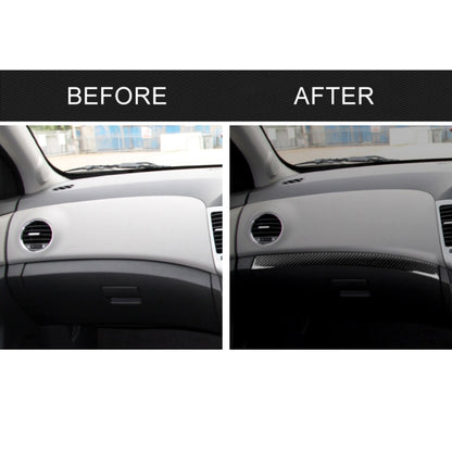 Car Carbon Fiber Dashboard Decorative Stripe for Chevrolet Cruze 2009-2015, Right Drive by buy2fix