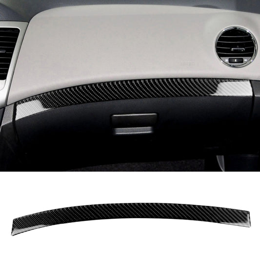Car Carbon Fiber Dashboard Decorative Stripe for Chevrolet Cruze 2009-2015, Left Drive by buy2fix
