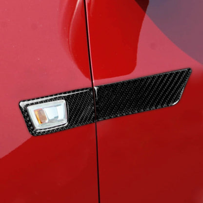4 in 1 Car Carbon Fiber Turn Light Panel Decorative Sticker for Chevrolet Cruze 2009-2015, Left and Right Drive Universal - Car Interior Mouldings by buy2fix | Online Shopping UK | buy2fix
