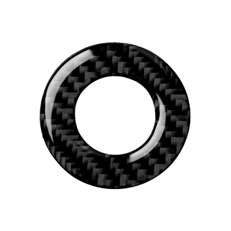 Car Carbon Fiber Lighter Key Ring Decorative Sticker for Chevrolet Cruze 2009-2015, Left and Right Drive Universal by buy2fix