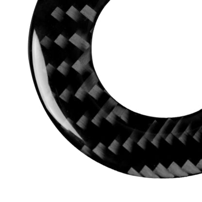 Car Carbon Fiber Lighter Key Ring Decorative Sticker for Chevrolet Cruze 2009-2015, Left and Right Drive Universal by buy2fix