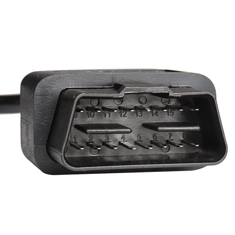 16PIN Male OBD Cable Opening Line OBD 2 Extension Cable for Car Diagnostic Scanner, Cable Length: 300cm - Cables & Connectors by buy2fix | Online Shopping UK | buy2fix