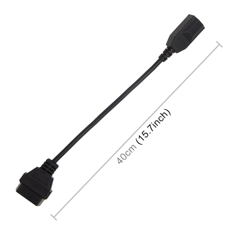 Car 3 Pin to 16 Pin OBD Cable for Honda, Cable Length: 40cm - Cables & Connectors by buy2fix | Online Shopping UK | buy2fix