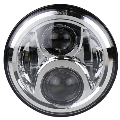 7 inch Round LED Motorcycle Headlight Modified Spotlight for Honda (Silver) by buy2fix
