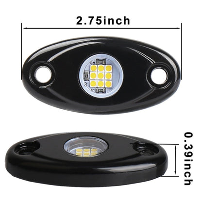 Universal Car Chassis Atmosphere Lights Decorative Lamp Deck Light (Yellow Light) by buy2fix