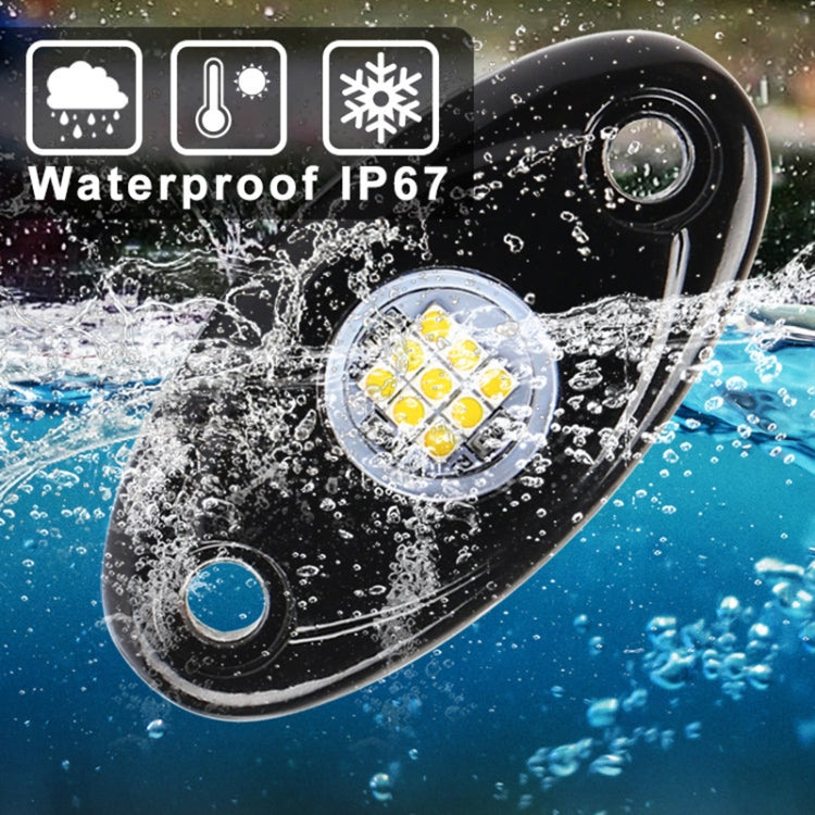 Universal Car Chassis Atmosphere Lights Decorative Lamp Deck Light (Yellow Light) by buy2fix