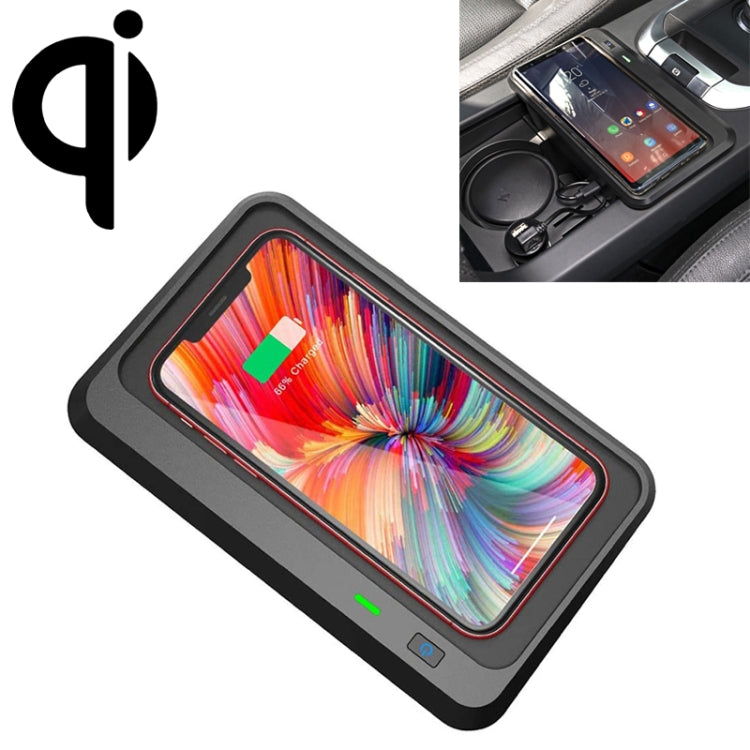 Car Qi Standard Wireless Charger 10W Quick Charging for 2015-2019 Land Rover Discovery Sport, Left Driving - Wireless Charging Pads by buy2fix | Online Shopping UK | buy2fix