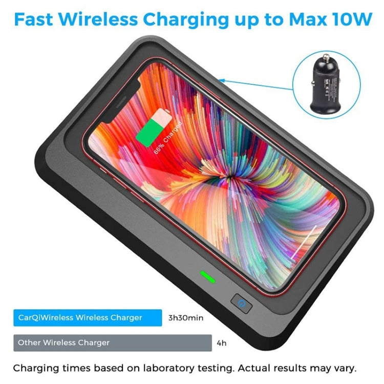 Car Qi Standard Wireless Charger 10W Quick Charging for 2015-2019 Land Rover Discovery Sport, Left Driving - Wireless Charging Pads by buy2fix | Online Shopping UK | buy2fix