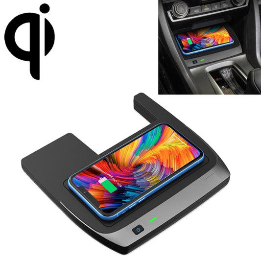 Car Qi Standard Wireless Charger 10W Quick Charging for 2016-2021 Honda Civic, Left Driving - Wireless Charging Pads by buy2fix | Online Shopping UK | buy2fix