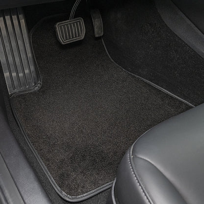 3 in 1 Car Velvet Foot Mat for Tesla Model 3 before 2021 by buy2fix