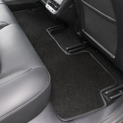 3 in 1 Car Velvet Foot Mat for Tesla Model 3 before 2021 by buy2fix