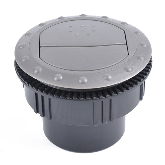 Universal 60mm Round AC Air Outlet Vent for RV Bus Boat Yacht Auto Air Conditioner Vent Replacement Parts Car Accessories(Grey) - Air Conditioning System by buy2fix | Online Shopping UK | buy2fix