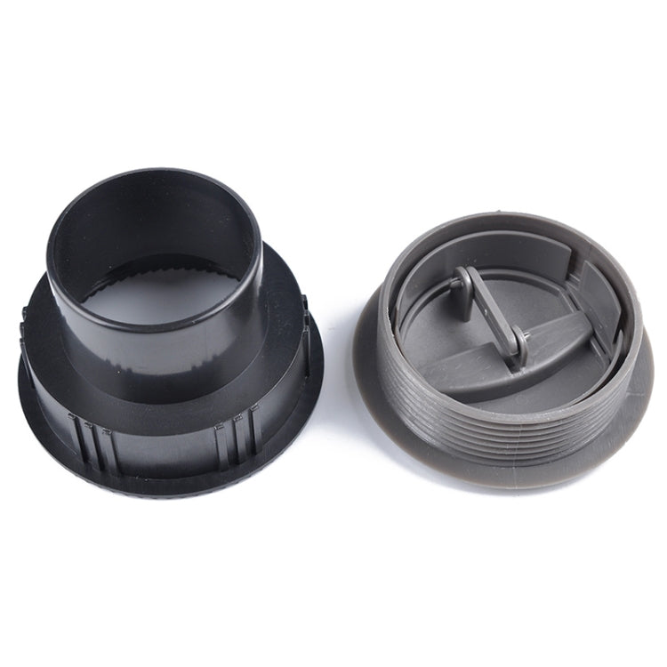 Universal 60mm Round AC Air Outlet Vent for RV Bus Boat Yacht Auto Air Conditioner Vent Replacement Parts Car Accessories(Grey) - Air Conditioning System by buy2fix | Online Shopping UK | buy2fix