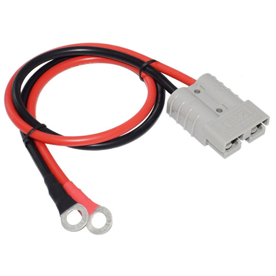 50 A SMH Anderson-Stecker auf O-Form-Terminal-Booster-Kabel, Länge: 1 m