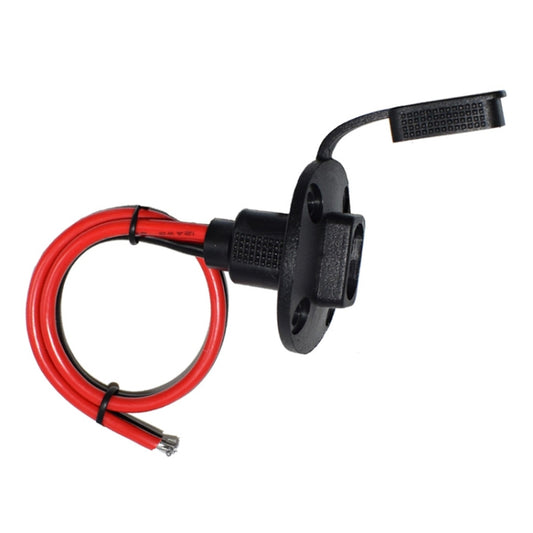 SAE Chassis Prefabricated Power Supply Cord with Dust Cover - DIY Cables by buy2fix | Online Shopping UK | buy2fix