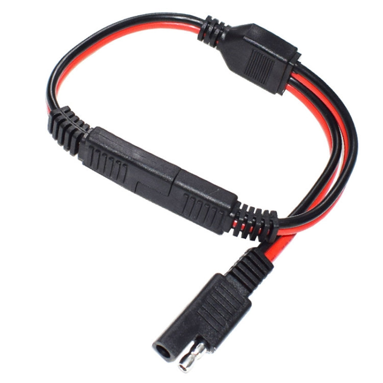 SAE One to Two Connection Cable Car Power Cord - DIY Cables by buy2fix | Online Shopping UK | buy2fix