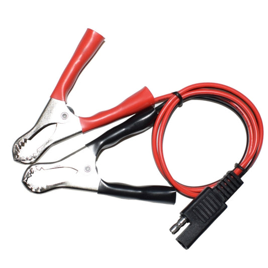 SAE to Crocodile Clip Power Cord Motorcycle Battery Charging Cable, Length: 1m - Booster Cable & Clip by buy2fix | Online Shopping UK | buy2fix
