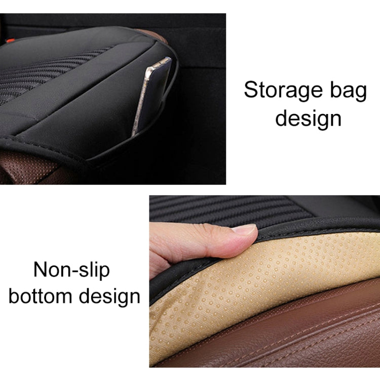 Car 12V Cushion Summer USB Breathable Ice Silk Seat Cover, Eight Fans + Ventilation and Refrigeration (Black) by buy2fix