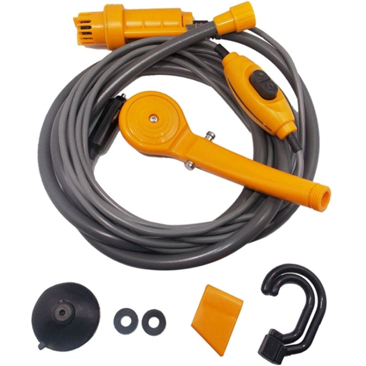 12V Portable Outdoor Car Electric Shower Sprinkler Washer (Yellow) by buy2fix