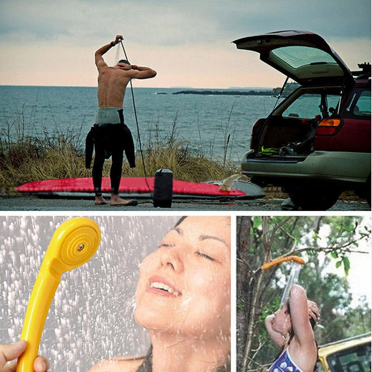 12V Portable Outdoor Car Electric Shower Sprinkler Washer (Yellow) by buy2fix