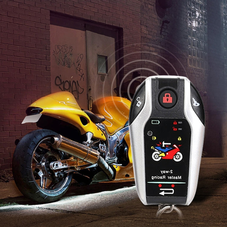 Universal Motorcycle Alarm Bidirectional Anti-theft Device with Induction Remote Control - Theft Protection by buy2fix | Online Shopping UK | buy2fix