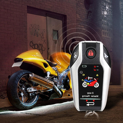 Universal Motorcycle Alarm Bidirectional Anti-theft Device with Induction Remote Control - Theft Protection by buy2fix | Online Shopping UK | buy2fix