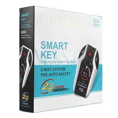 Universal Motorcycle Alarm Bidirectional Anti-theft Device with Induction Remote Control - Theft Protection by buy2fix | Online Shopping UK | buy2fix