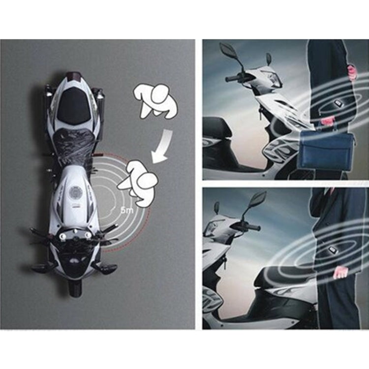 Universal Motorcycle Alarm Bidirectional Anti-theft Device with Induction Remote Control - Theft Protection by buy2fix | Online Shopping UK | buy2fix