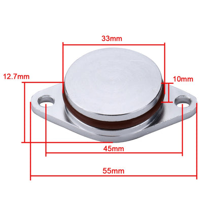 4x33mm Car Swirl Flap Air Intake Aluminum Gasket Remove Repair Kit(Silver) - Engine Fittings by buy2fix | Online Shopping UK | buy2fix