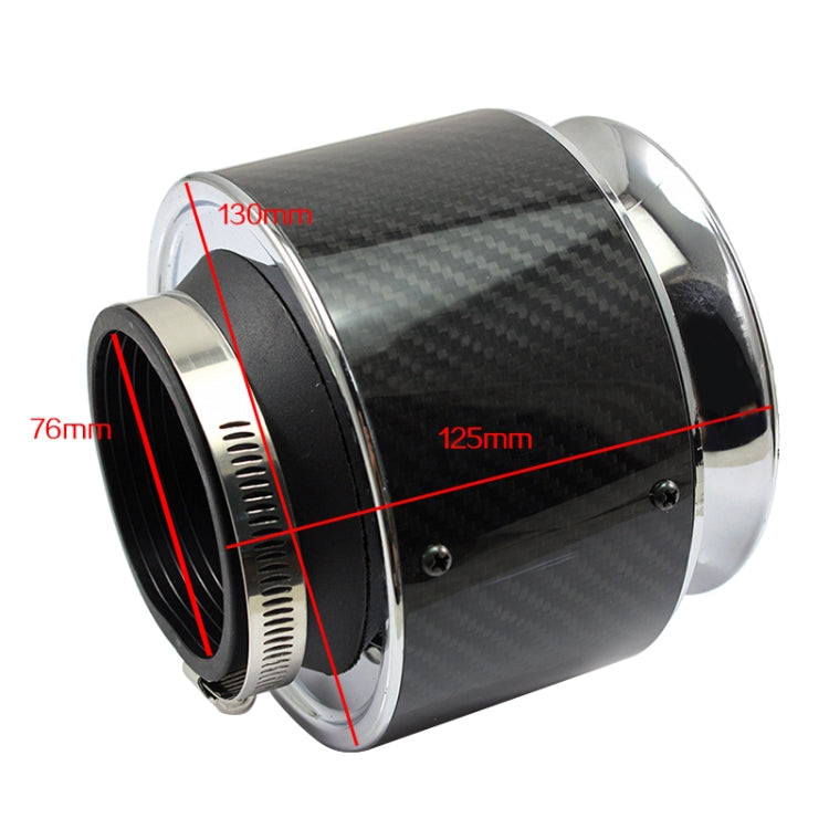 XH-UN013 Car Universal Modified High Flow Carbon Fiber Mushroom Head Style Air Filter - Air Intake System by buy2fix | Online Shopping UK | buy2fix