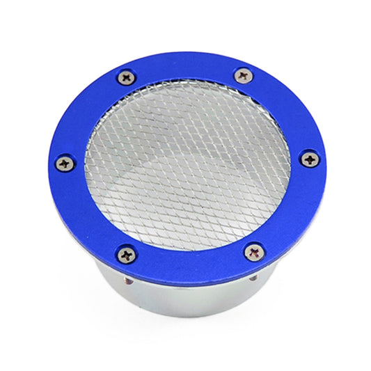 XH-UN017 Car Universal Modified Aluminum Air Inlet Decoration (Blue) - Air Intake System by buy2fix | Online Shopping UK | buy2fix