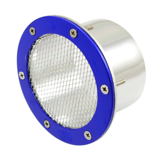 XH-UN017 Car Universal Modified Aluminum Air Inlet Decoration (Blue) - Air Intake System by buy2fix | Online Shopping UK | buy2fix