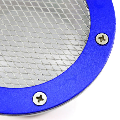 XH-UN017 Car Universal Modified Aluminum Air Inlet Decoration (Blue) - Air Intake System by buy2fix | Online Shopping UK | buy2fix