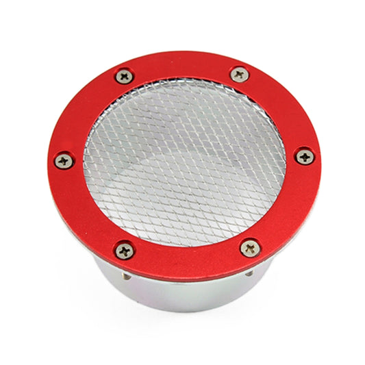 XH-UN017 Car Universal Modified Aluminum Air Inlet Decoration (Red) - Air Intake System by buy2fix | Online Shopping UK | buy2fix