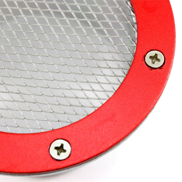 XH-UN017 Car Universal Modified Aluminum Air Inlet Decoration (Red) - Air Intake System by buy2fix | Online Shopping UK | buy2fix