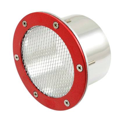 XH-UN017 Car Universal Modified Aluminum Air Inlet Decoration (Red) - Air Intake System by buy2fix | Online Shopping UK | buy2fix
