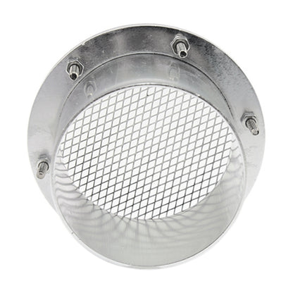 XH-UN017 Car Universal Modified Aluminum Air Inlet Decoration (Silver) - Air Intake System by buy2fix | Online Shopping UK | buy2fix