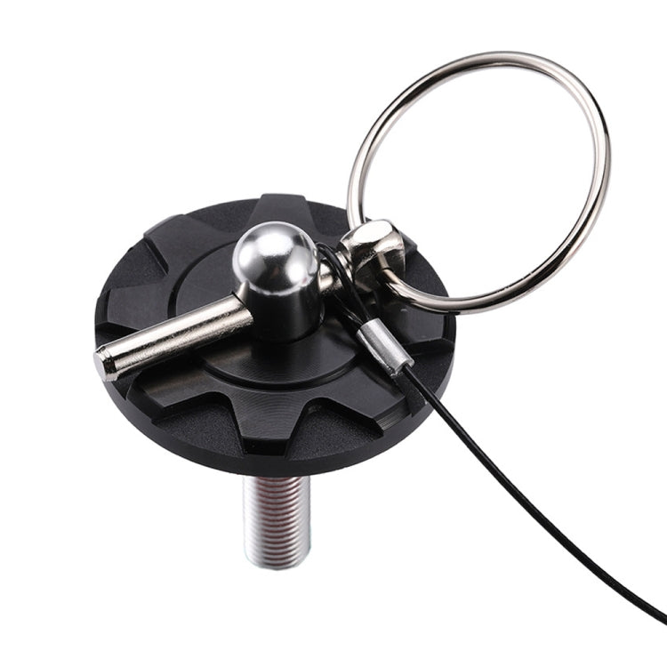 XH-6041 Car Universal Modified Aluminum Alloy Engine Hood Lock Cover(Black) - Locks & Hasps by buy2fix | Online Shopping UK | buy2fix