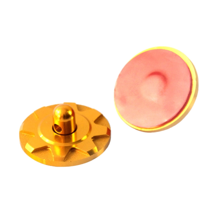 XH-6049 Car Universal Modified Racing Punch-free Aluminum Engine Hood Lock Cover(Gold) - Locks & Hasps by buy2fix | Online Shopping UK | buy2fix