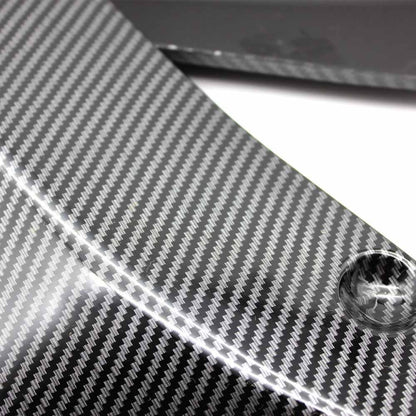 XH-6134 Carbon Texture Car Universal Modified Rear Spoiler Anti-collision Protector Bar Strip Guard Sticker by buy2fix