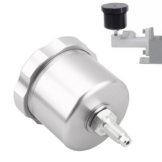 XH-BK017 Car Racing Drift Modified Aluminum Alloy CNC Competitive Hydraulic Handbrake Oil Tank Pot (Silver) - Brake System by buy2fix | Online Shopping UK | buy2fix