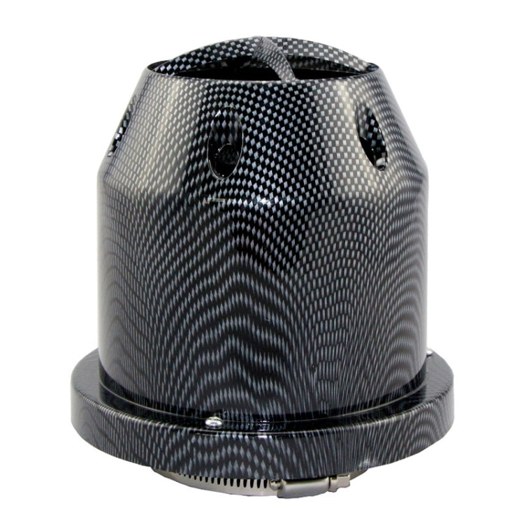 XH-UN005 Car Universal Modified High Flow Mushroom Head Style Intake Filter for 76mm Air Filter (Carbon Fiber Black) - Air Intake System by buy2fix | Online Shopping UK | buy2fix