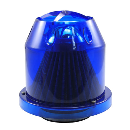 XH-UN005 Car Universal Modified High Flow Mushroom Head Style Intake Filter for 76mm Air Filter (Blue) - Air Intake System by buy2fix | Online Shopping UK | buy2fix