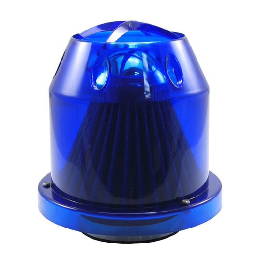 XH-UN005 Car Universal Modified High Flow Mushroom Head Style Intake Filter for 76mm Air Filter (Blue) - Air Intake System by buy2fix | Online Shopping UK | buy2fix