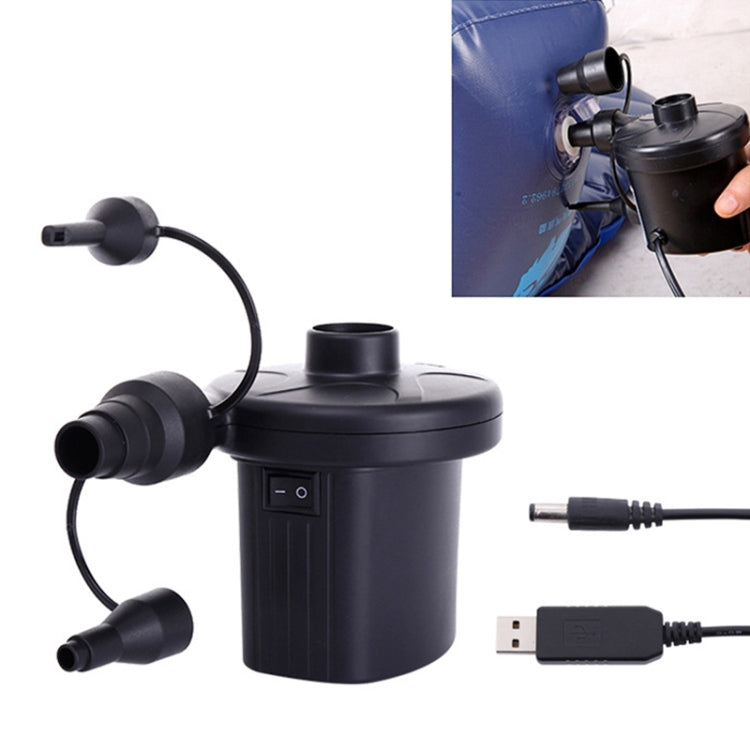 Car Portable Multifunctional Air Pump Tire Inflator Electric / USB Inflatable Pump - Inflatable Pump by buy2fix | Online Shopping UK | buy2fix