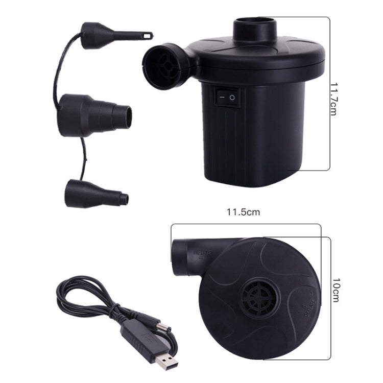 Car Portable Multifunctional Air Pump Tire Inflator Electric / USB Inflatable Pump - Inflatable Pump by buy2fix | Online Shopping UK | buy2fix
